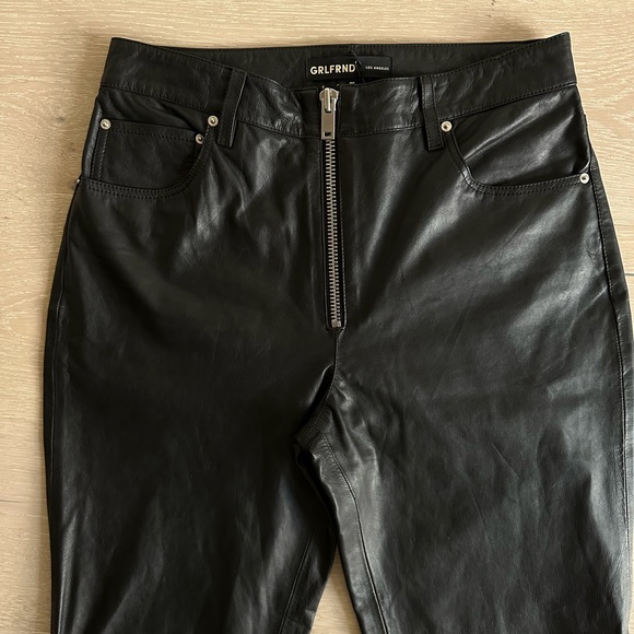 GRFRND Black Leather Pants - Picture 7 of 10